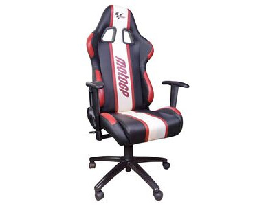 MotoGP Team Chair With Armrests Red / White / Black