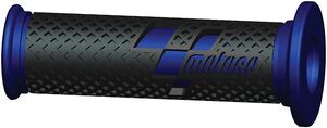 MotoGP Premium Race Grips Black Blue 