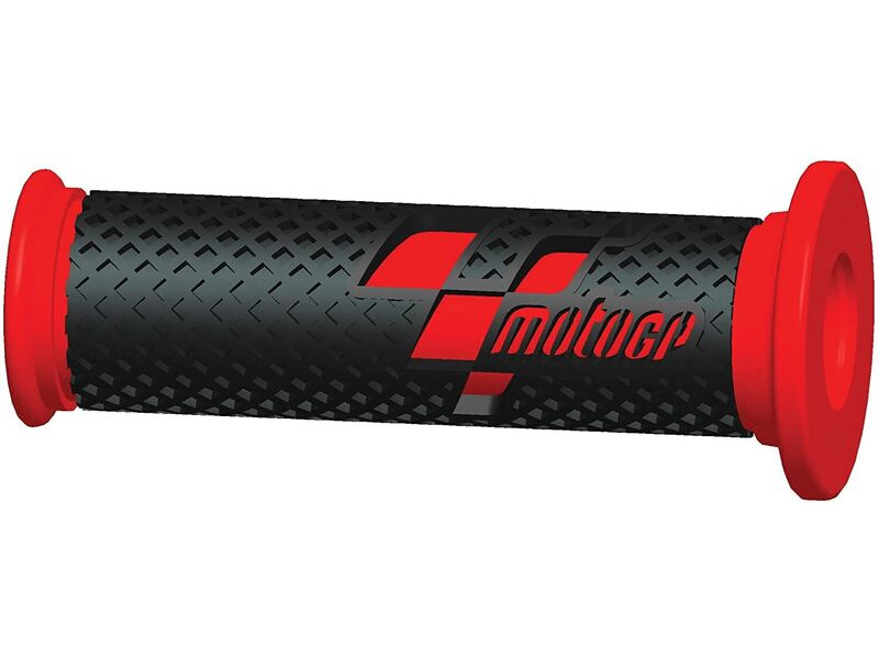 MotoGP Premium Race Grips Black Red click to zoom image