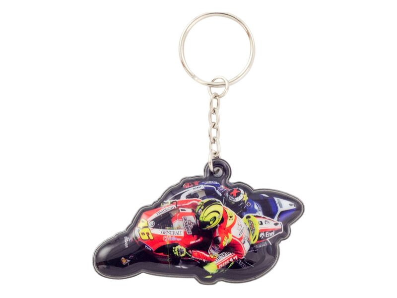 MotoGP Rossi 46 Knee Down PVC Keyfob click to zoom image