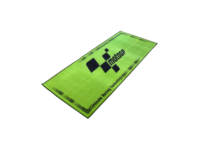 MotoGP Green With Black Logo Pro Garage Pit Mat 190 X 80cm