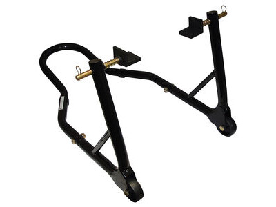 MotoGP Round Tubing Rear Track Paddock Stand - Black