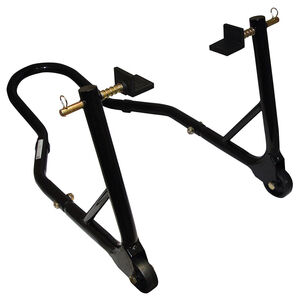 MotoGP Round Tubing Rear Track Paddock Stand - Black 