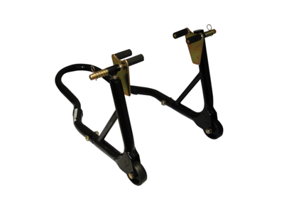 MotoGP Round Tubing Front Track Paddock Stand - Black