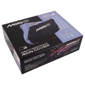 MOTOGP Rain Cover - Black/Grey - Medium Fits Up To 600cc click to zoom image