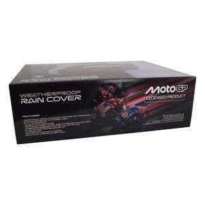 MOTOGP Rain Cover - Black/Grey - XL Fits 1200cc And Over click to zoom image