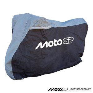 MOTOGP Rain Cover - Black/Grey - XL Fits 1200cc And Over 