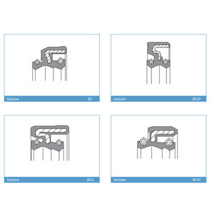 ARIETE ARI.005 - PAIR OF FORK OIL SEALS 31 X 43 X 10,5 DCY click to zoom image