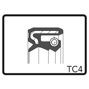 ARIETE ARI.004 - PAIR OF FORK OIL SEALS 33 X 46 X 10.5 TC4 click to zoom image