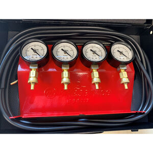 BIKESERVICE Carburettor Synchroniser Vacuum Gauge Set click to zoom image