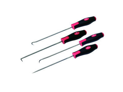 BIKESERVICE 4pc Long Pick & Hook Set