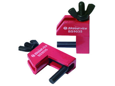 BIKESERVICE Rubber Line Clamp Set 2pc