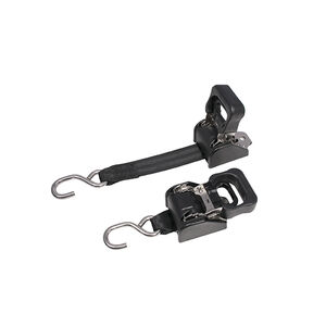 BIKESERVICE Retractable Ratchet Tie Down - 1.2m / 4ft 