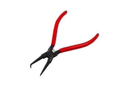 BIKESERVICE Retaining and Snap Ring Internal 90 Degree Pliers - 7 Inch BS2866