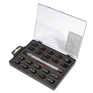 BIKESERVICE 22pcs Spoke (Fixed torque, not adjustable) wrench Set w steel ends 