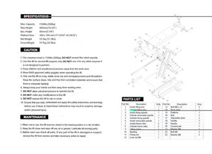 BIKEWORKSHOP JL-M01102 Motorcycle Lift screw thread) 1100Lbs capacity with dual pillars click to zoom image