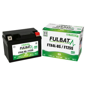 FULBAT Battery Gel - FTX4L-BS / FTZ5S click to zoom image