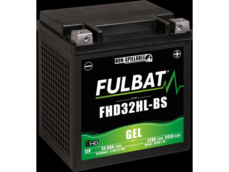 FULBAT FHD32HL-BS (WC) H.D. Gel Factory Activated Battery click to zoom image