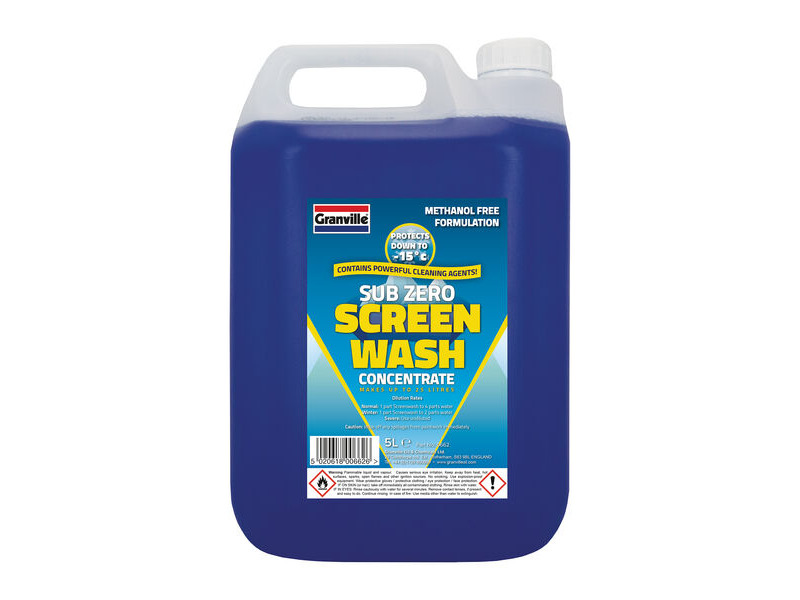 GRANVILLE Granville Screen Wash 5litre click to zoom image