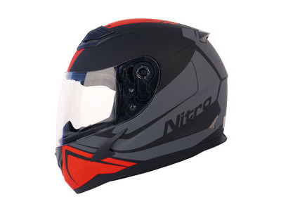 NITRO N2400 Rogue Junior Satin Black/Gun/Safety Red M 48