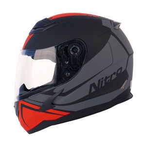 NITRO N2400 Rogue Junior Satin Black/Gun/Safety Red M 48 