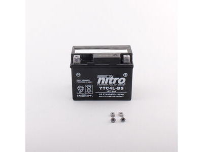 NITRO BATT YTC4L-BS AGM closed GEL (YB4LB-YT4LBS-YTX4LBS)