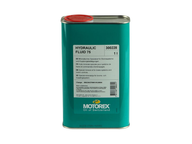 MOTOREX Mineral Hydraulic Fluid 75 1L click to zoom image