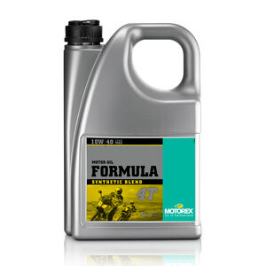 MOTOREX Formula 4T Premium Semi Synthetic JASO MA2 10w/40 4L 