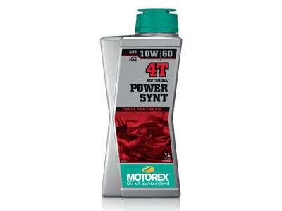 MOTOREX Power Synt 4T Fully Synthetic Pro Performance JASO MA2 10w/60 1L