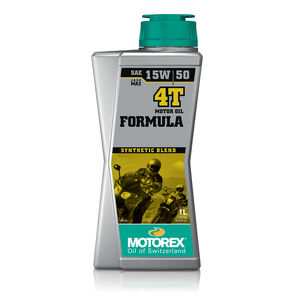 MOTOREX Formula 4T Premium Semi Synthetic JASO MA2 15w/50 1L 