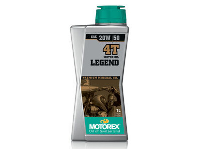 MOTOREX Legend 4T Premium Mineral Oil API SJ 20w/50 1L