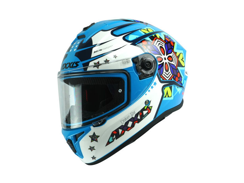 AXXIS Draken S Star C17 Gloss Fluor Blue click to zoom image