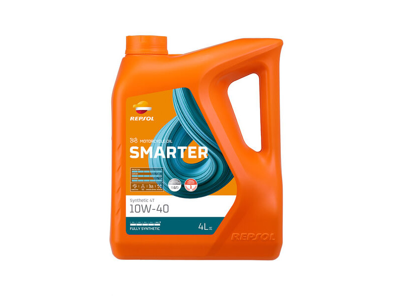 Repsol Smarter Synthetic 4T 4Stroke Oil 10W-40 4L click to zoom image