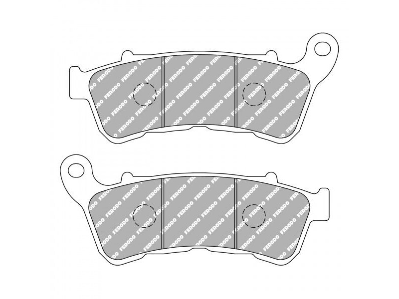 Ferodo FDB2299 Sinter Grip Road Compound Brake Pad / FA640HH click to zoom image