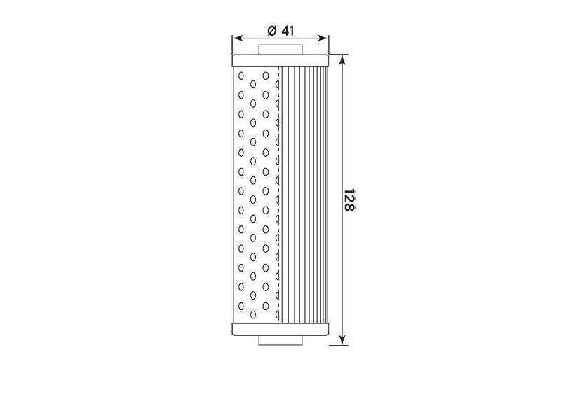 MIW Oil Filter B9005 (HF161) click to zoom image