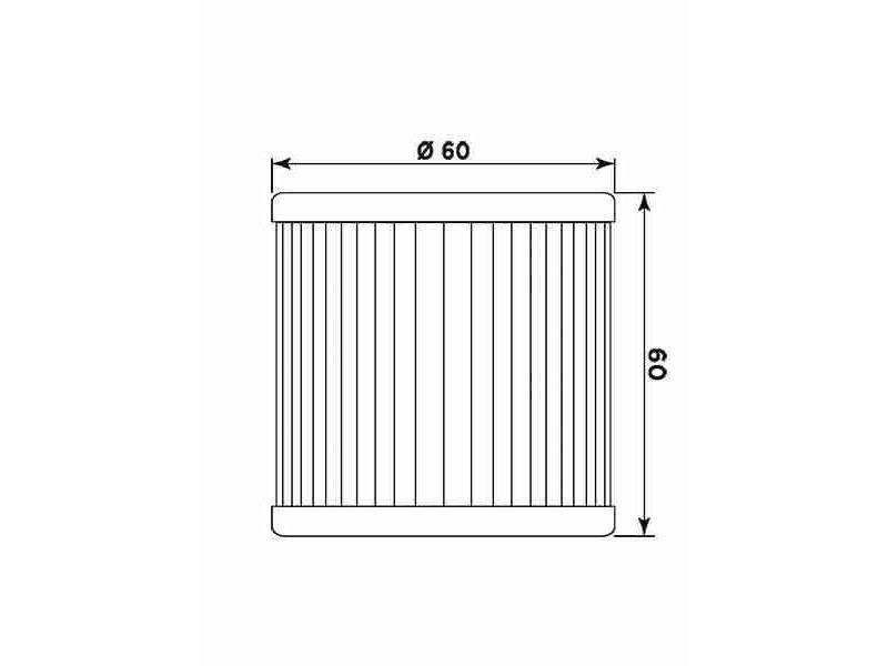 MIW Oil Filter HY19001 (HF681) click to zoom image