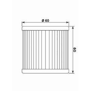 MIW Oil Filter HY19001 (HF681) 