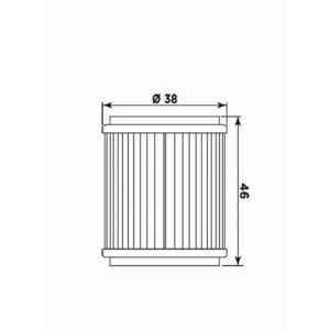 MIW Oil Filter Y4018 (HF981) click to zoom image