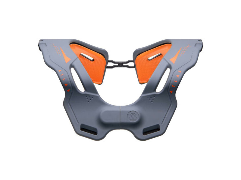 ATLAS Vision Adult Anti-Compression Collar Grey Orange click to zoom image