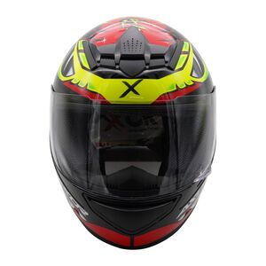 AXOR Helmet Rage Full Face - Python Red Yellow Black Gloss click to zoom image