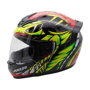 AXOR Helmet Rage Full Face - Python Red Yellow Black Gloss click to zoom image