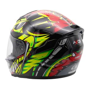 AXOR Helmet Rage Full Face - Python Red Yellow Black Gloss click to zoom image