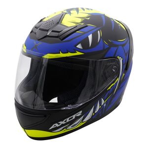 AXOR Rage Full Face - Python Blue Yellow Black Matt 