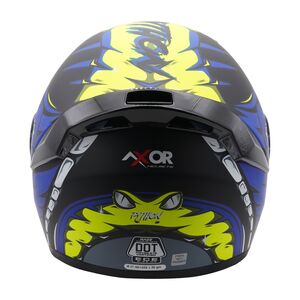 AXOR Rage Full Face - Python Blue Yellow Black Matt click to zoom image