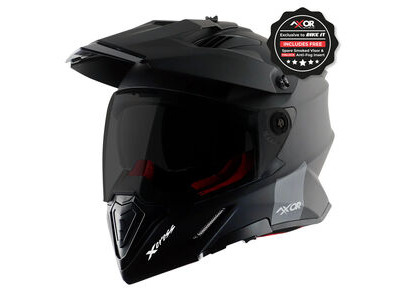 AXOR Helmet X-Cross Adventure - Black Matt
