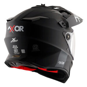 AXOR Helmet X-Cross Adventure - Black Matt click to zoom image