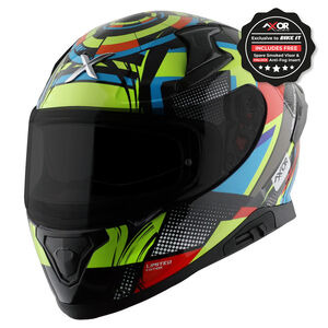 AXOR Apex Full Face Helmet - Vivid Graphic click to zoom image