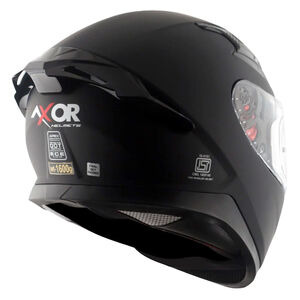 AXOR Apex Full Face Helmet - Matt Black click to zoom image