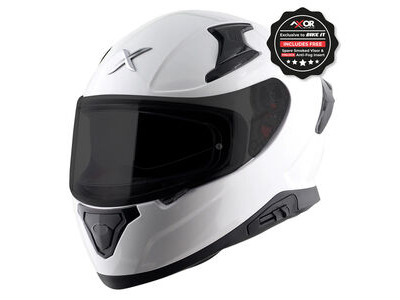 AXOR Apex Full Face Helmet - Gloss White