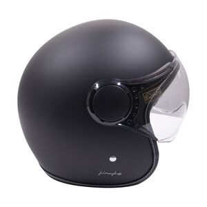 AXOR Helmet Jet Open Face - Matt Black / Black click to zoom image